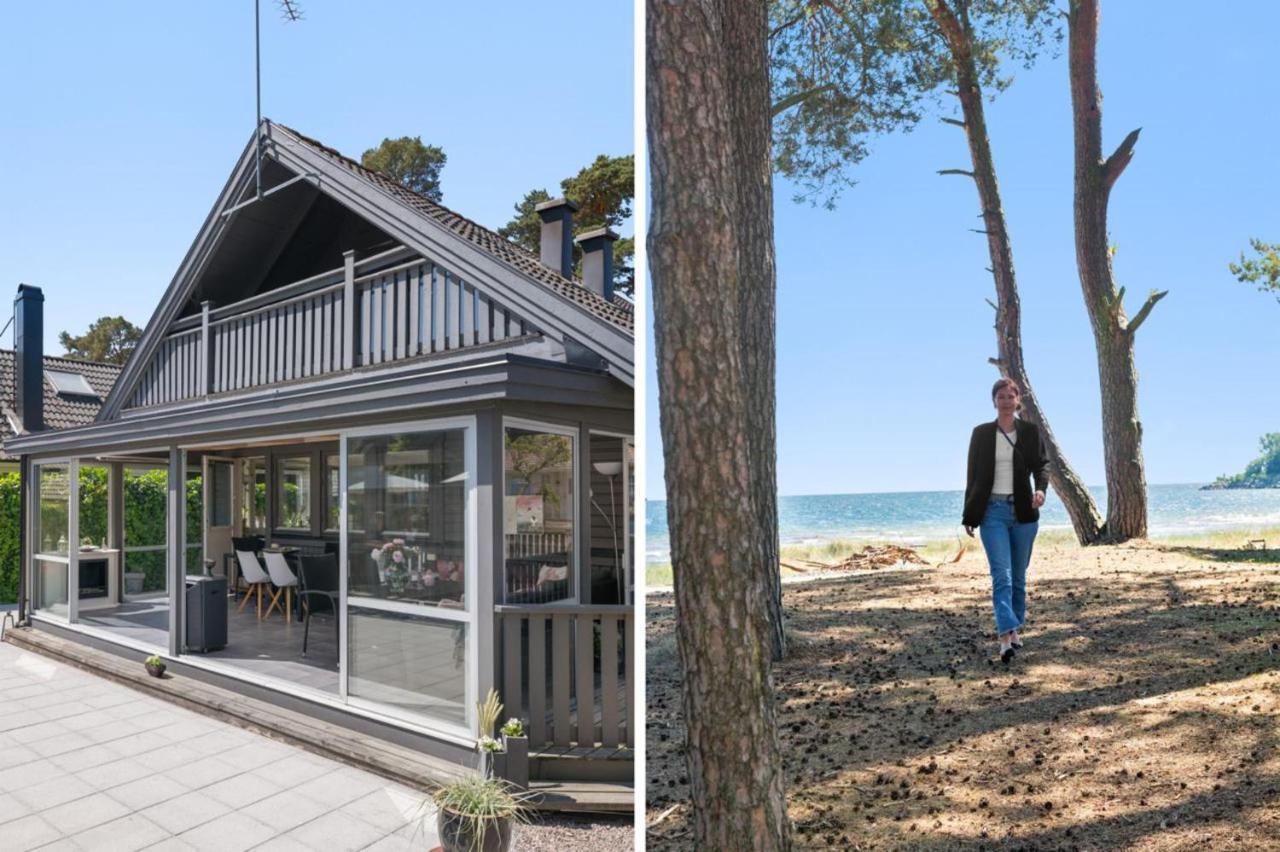 Charming 2-Floor House By The Sea In Ahus Sweden Villa Exterior foto